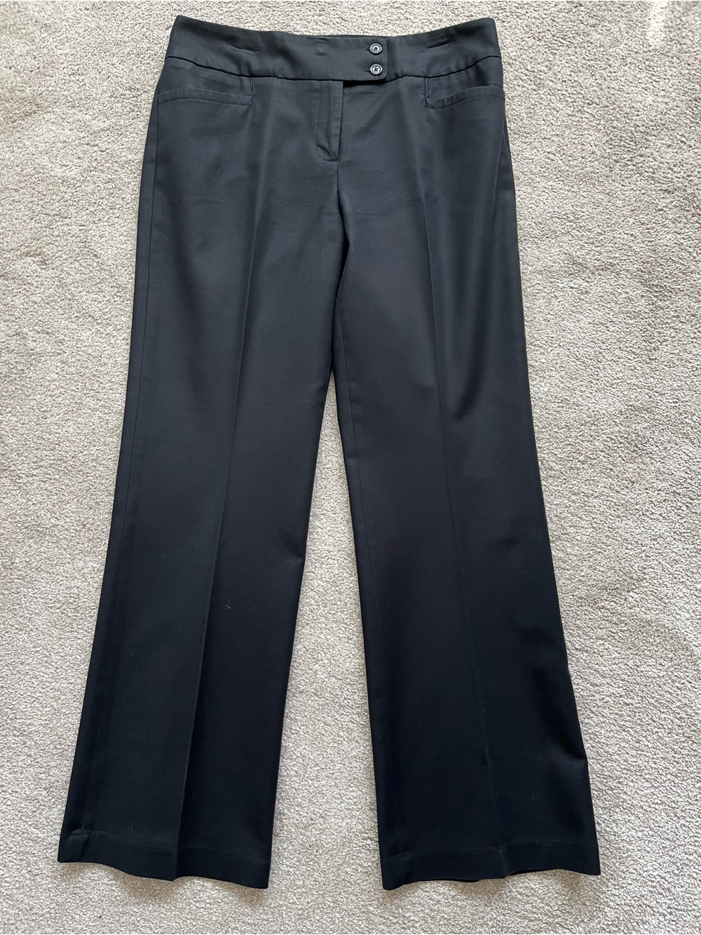 Dalia Collection Like New Black High Rise Trousers Dress Pants Sz 10